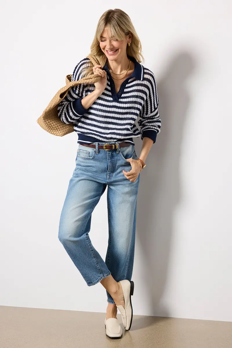 Women's Ever Seamed Barrel Jean 1