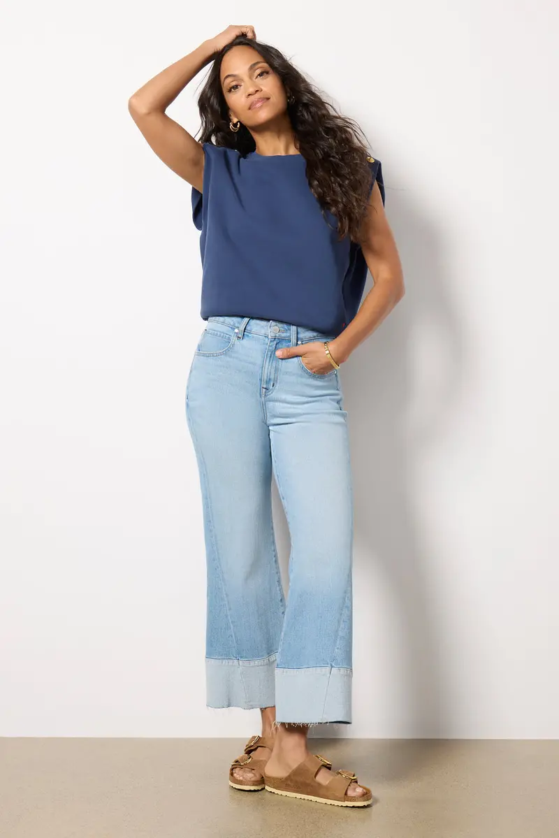Women's Ever Vintage Boot With Inset Hem Jeans 1