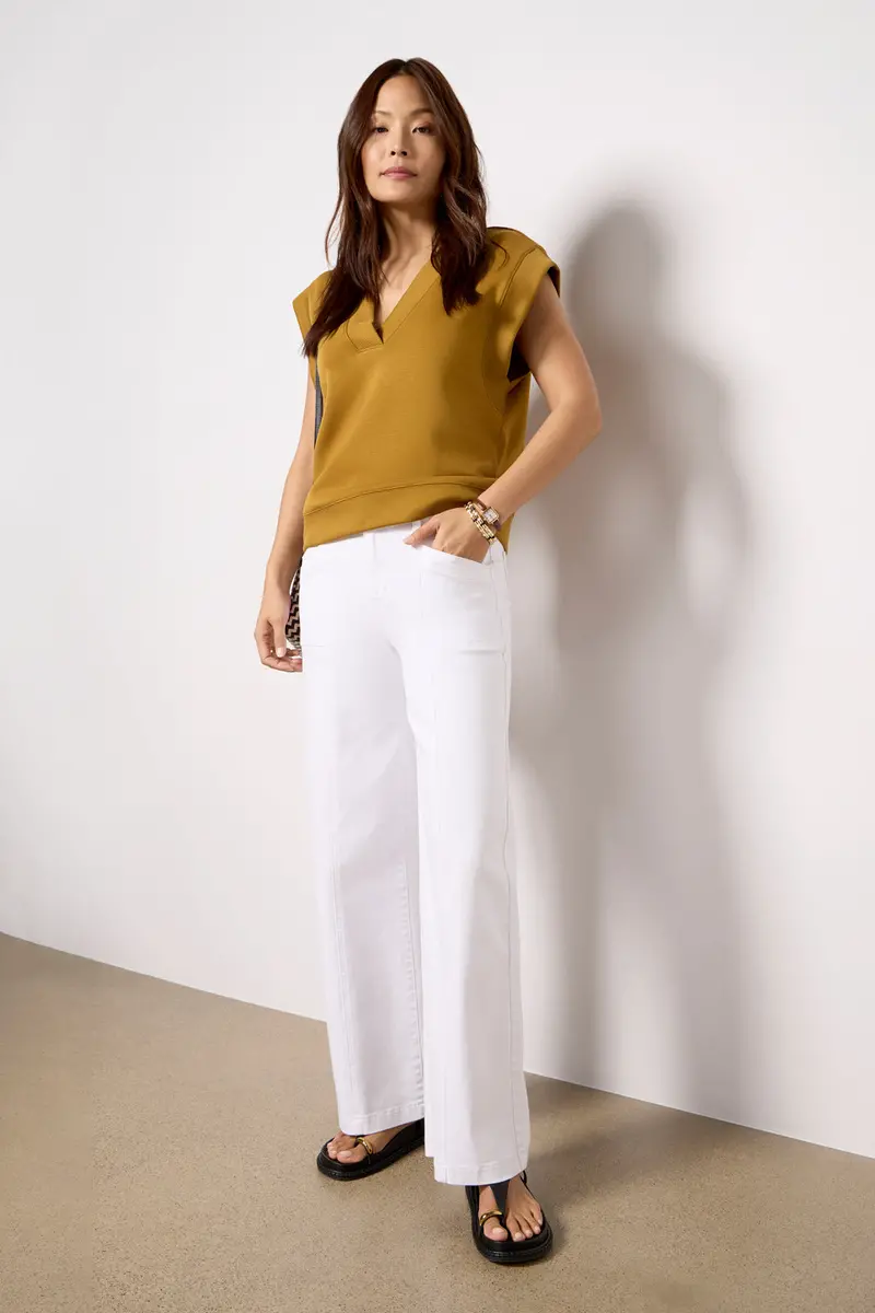 Women's Ever Wide Leg With Seam Detail Jeans 1