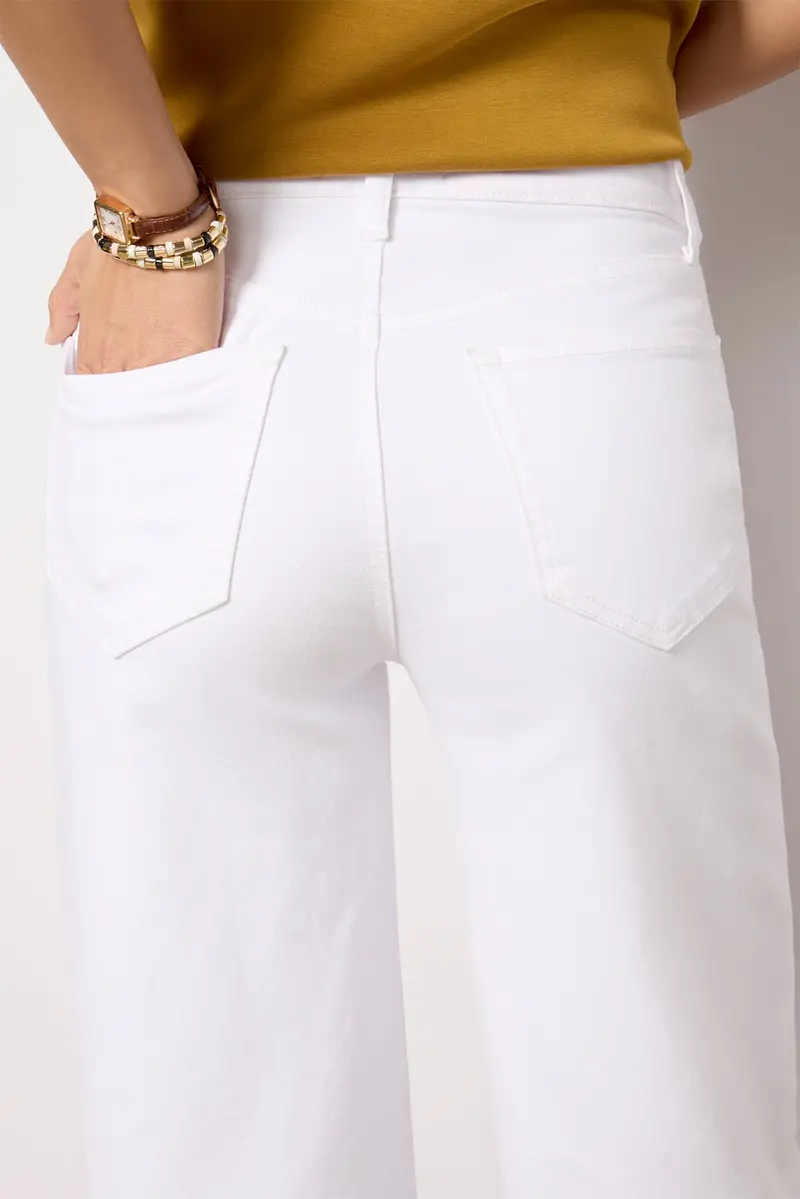 Women's Ever Wide Leg With Seam Detail Jeans 3