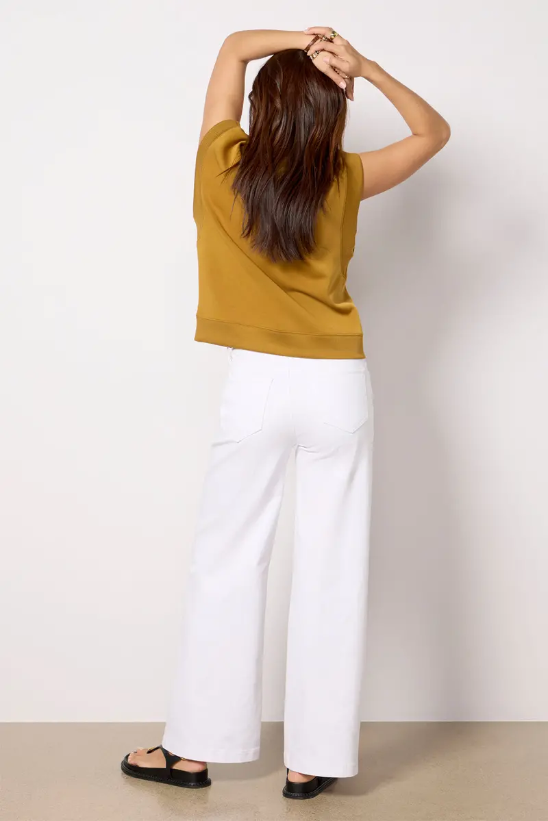 Women's Ever Wide Leg With Seam Detail Jeans 4