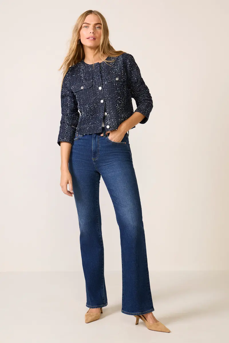 Women's Evie High Rise Slim Bootcut Jean 1