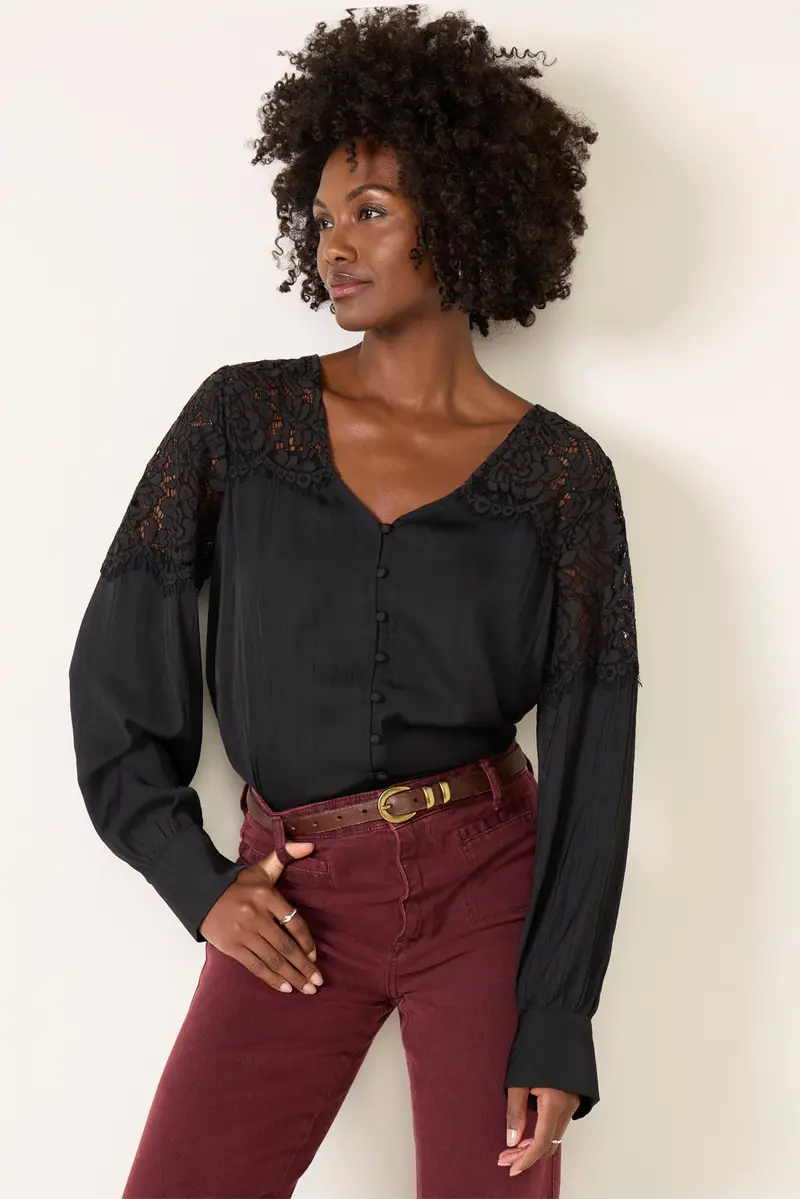 Women's Falling Forward Blouse 1