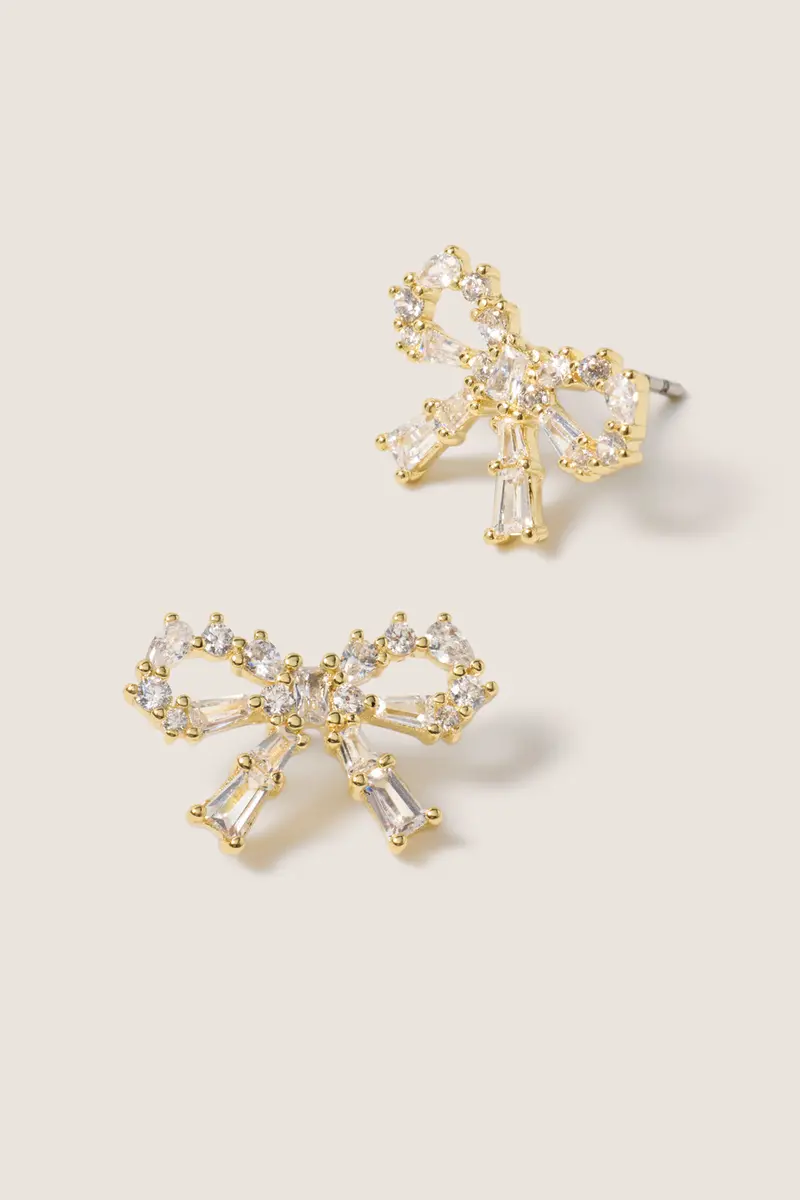 Women's Fancy Bow Earrings 1