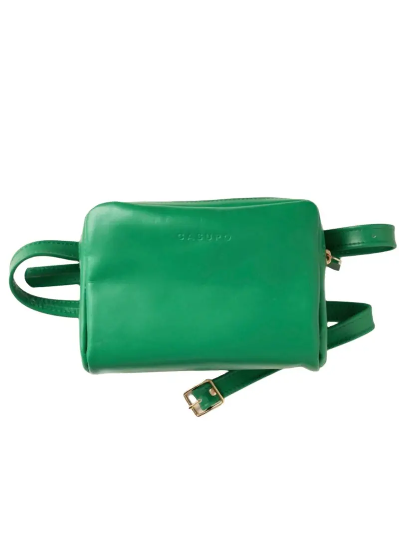 Women's Fanny Pack Purse In Bright Green 1