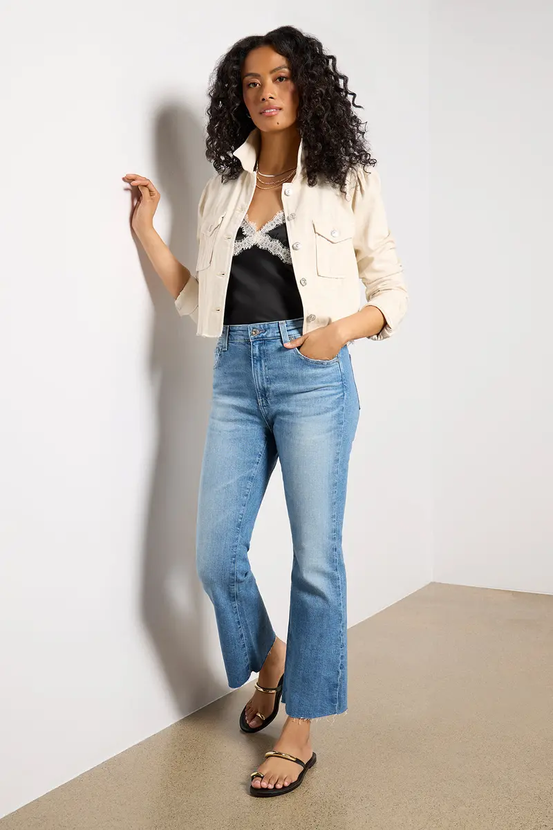 Women's Farrah Crop Boot Jeans 1