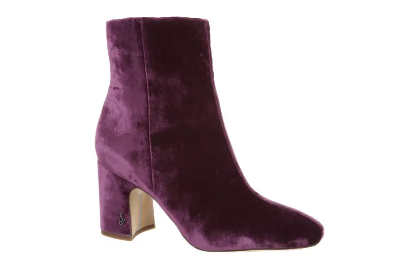 Women's Fawn Booties In Deep Orchid 1