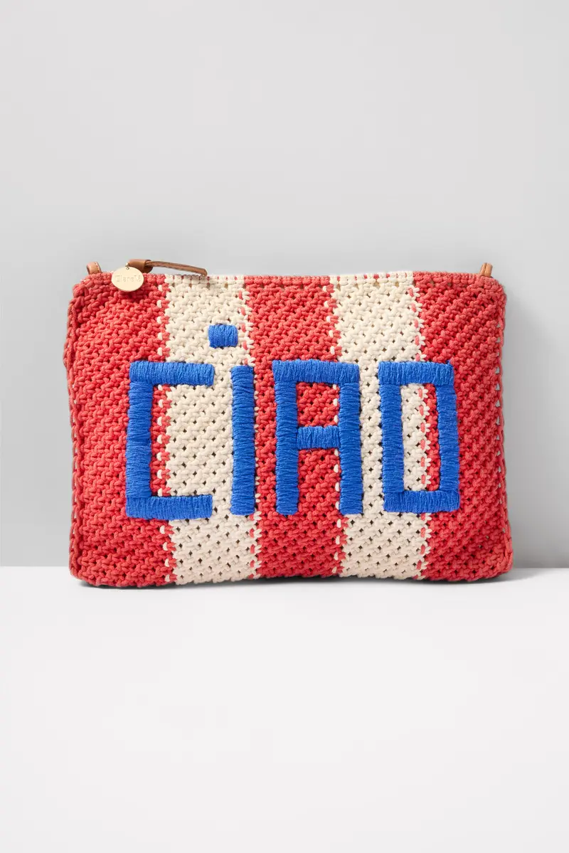 Women's Flat Clutch With Tabs Bag 1