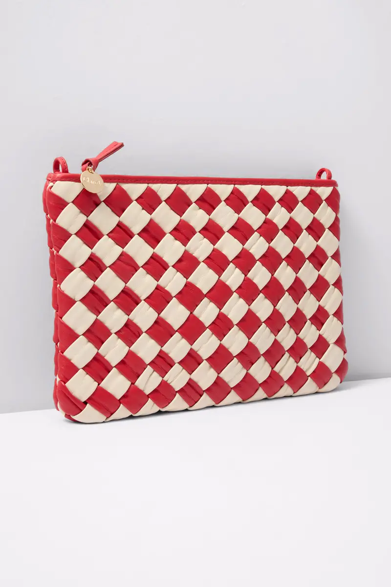 Women's Flat Clutch With Tabs Bag 1