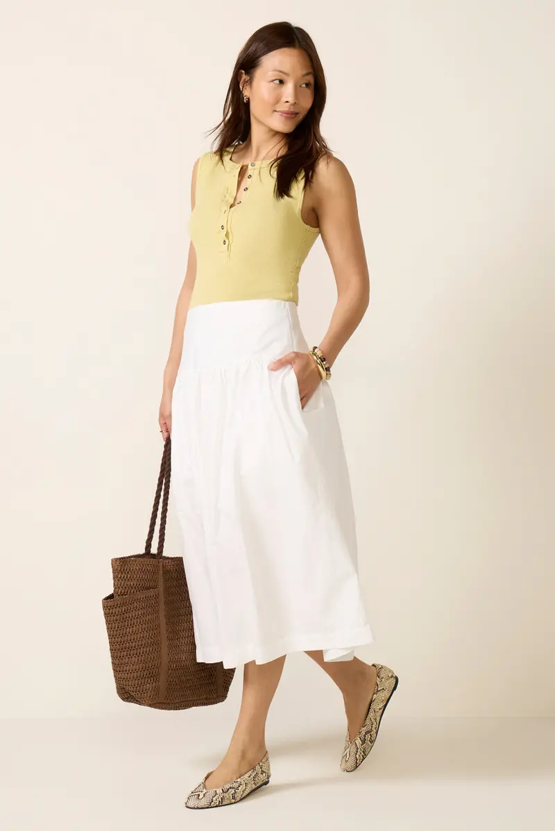 Women's Free Time Poplin Skirt 1