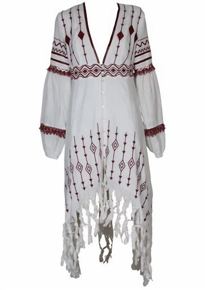 Women's Free We Roam Midi Dress In White 1