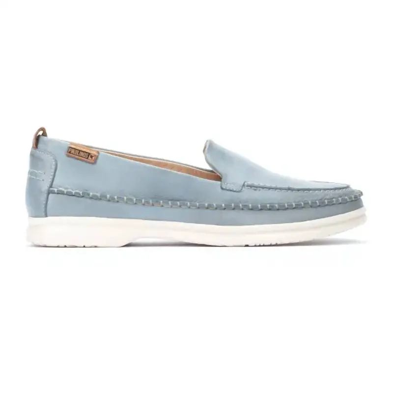 Women's Gandia Loafer Shoe In Denim 1