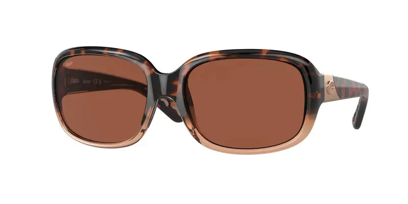 Women's Gannet Sunglasses In Shiny Tortoise Fade/Copper 1