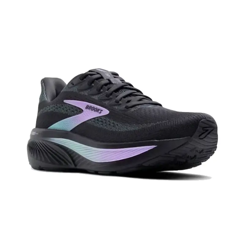 Women's Ghost 17 Shoe In Grey/Clearwater/Purple 1