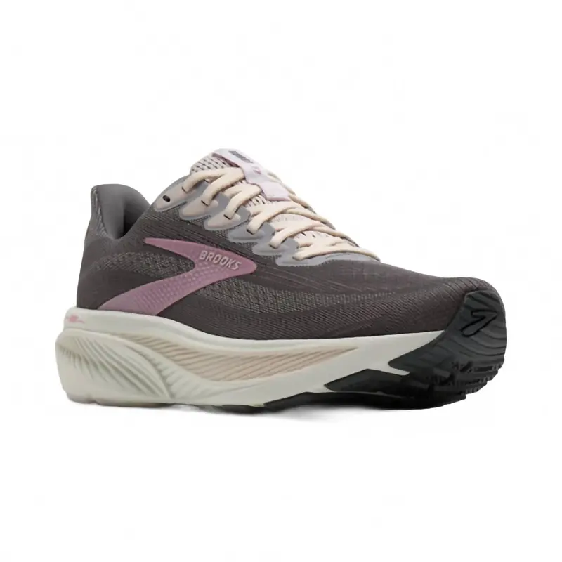 Women's Ghost 17 Shoe - Medium In Poppy Seed/Pink/Bluewash 1
