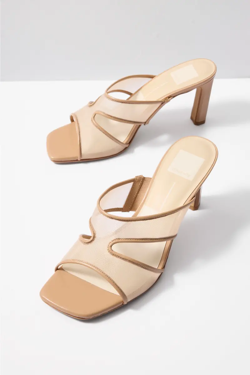 Women's Gitel Mesh Heel Sandals 1