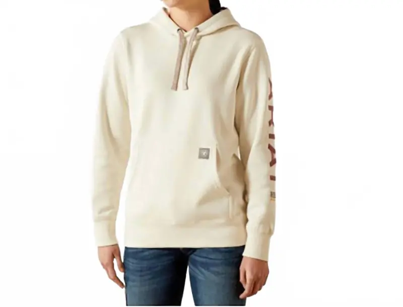 Women's Graphic Hoodie In Vanilla Ice 1