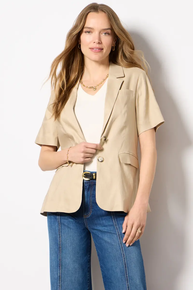 Women's Grayson Short Sleeve Blazer 1