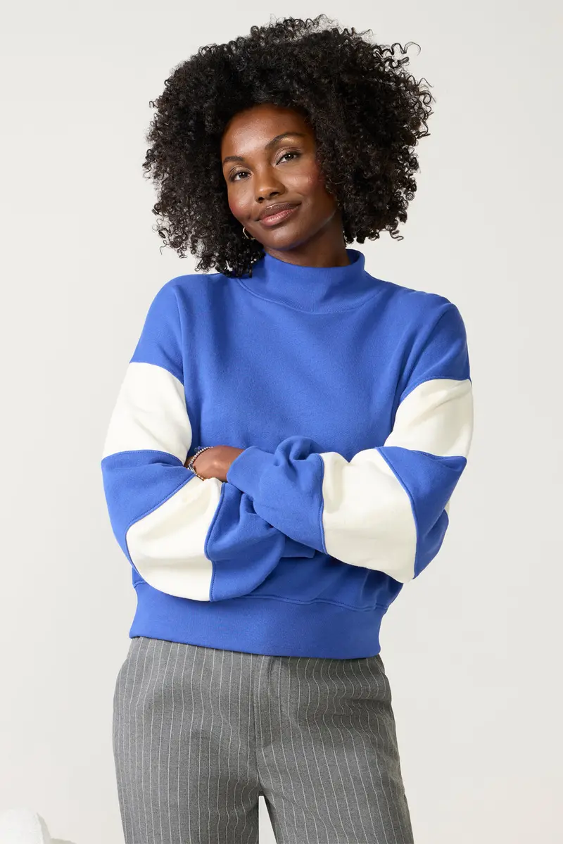 Women's Hailey Colorblock Sweatshirt 1