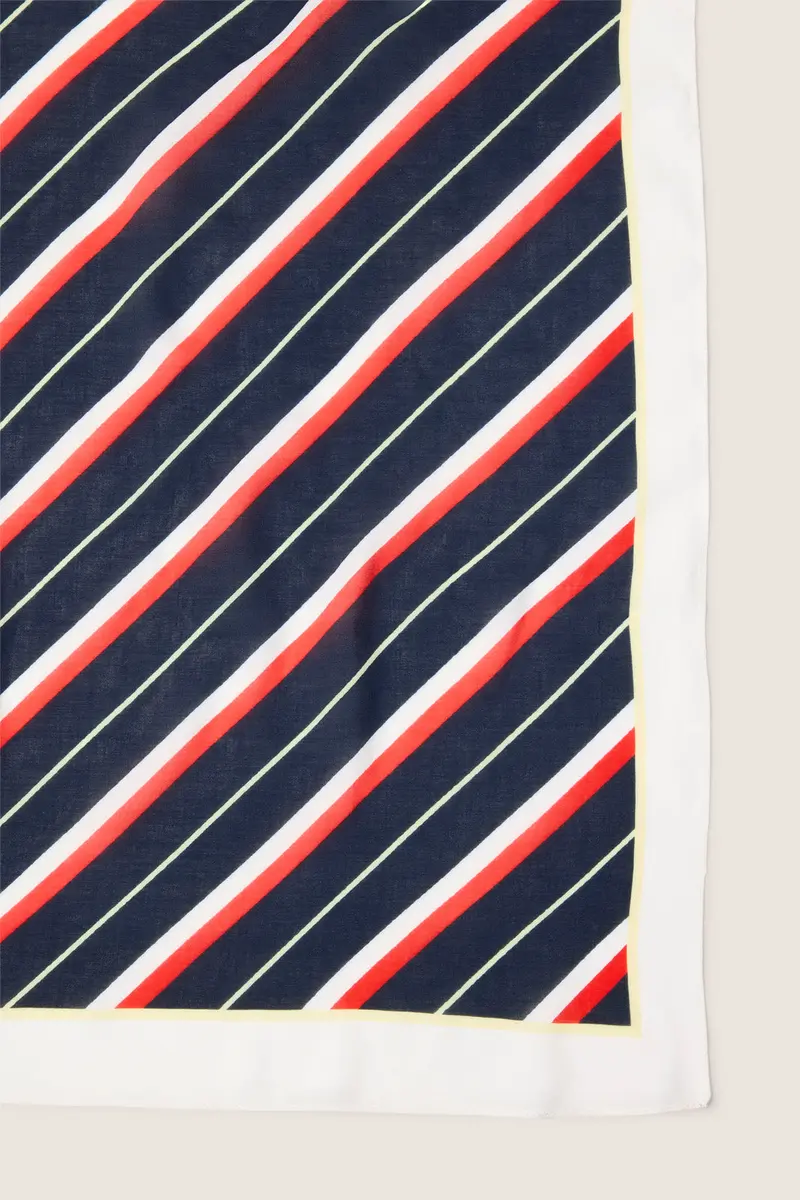 Women's Hailey Diagonal Stripe Bandana 2
