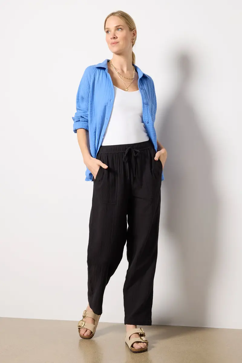 Women's Hailey Gauze Pants 1