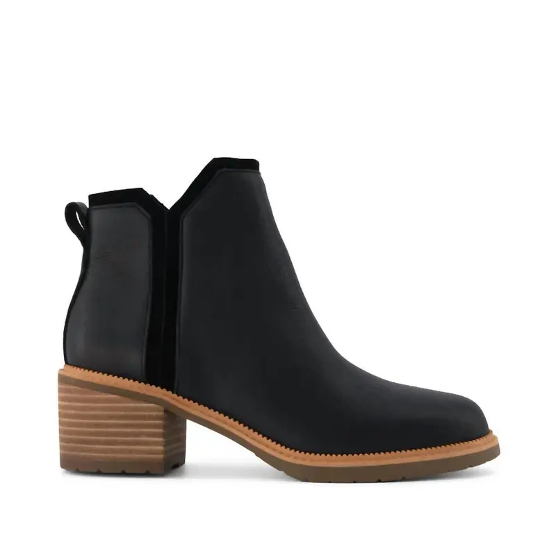 Women's Hailey Heeled Boot In Black 1
