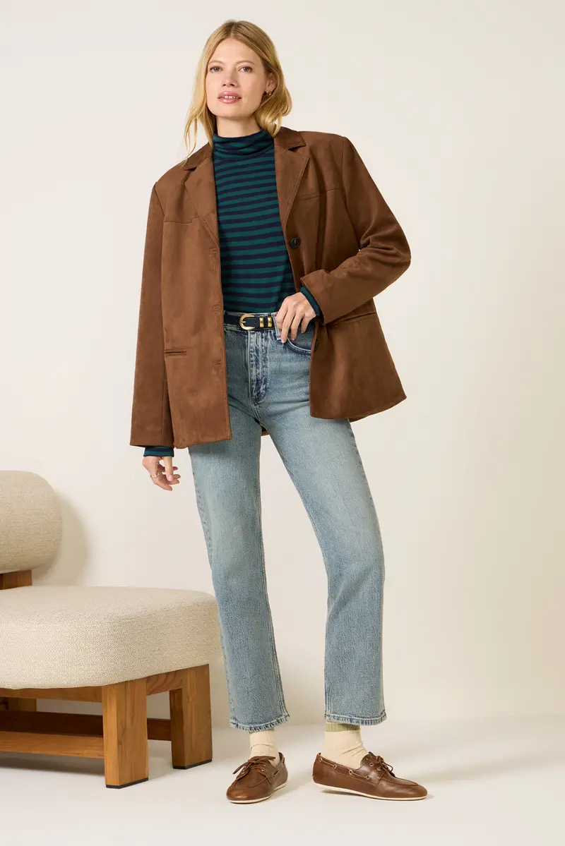 Women's Harlow Ankle Straight Jean 1