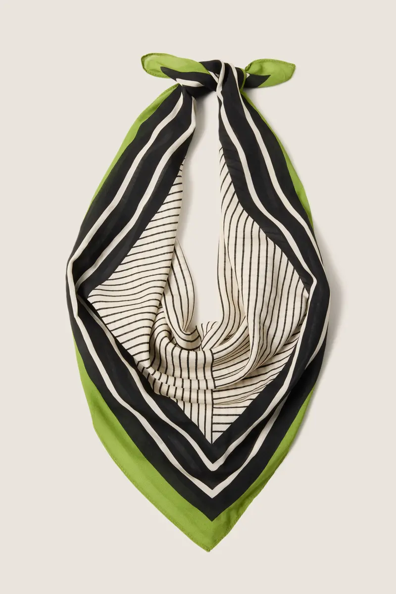 Women's Hazel Stripe Bandana 1