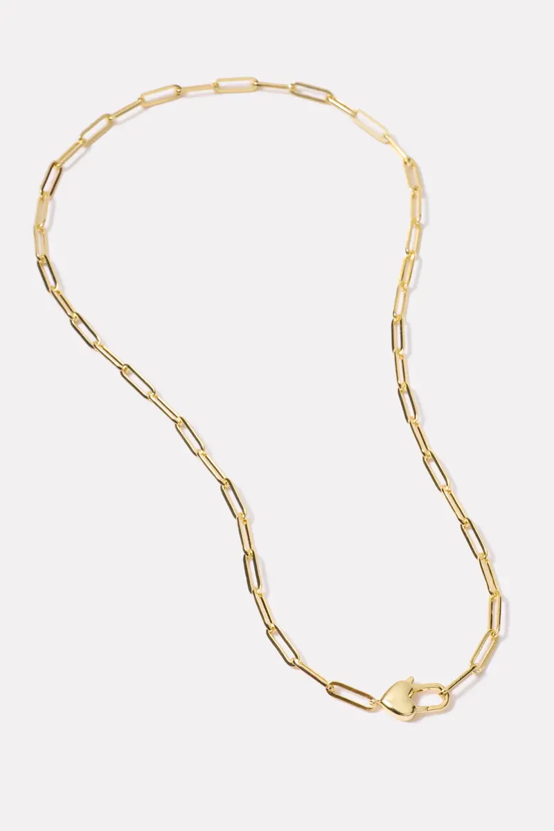 Women's Heart Padlock Necklace 1