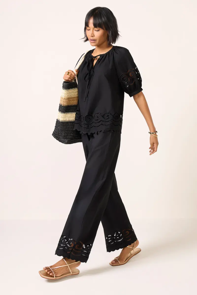 Women's Henrick Wide Leg Pants 1