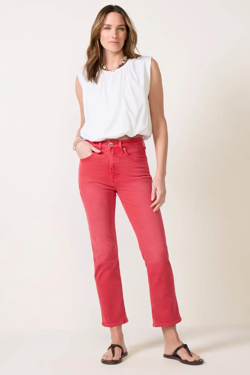 Women's Icon Crop Bootcut Jean 1