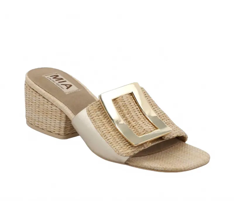 Women's Idania Sandal In Natural 1