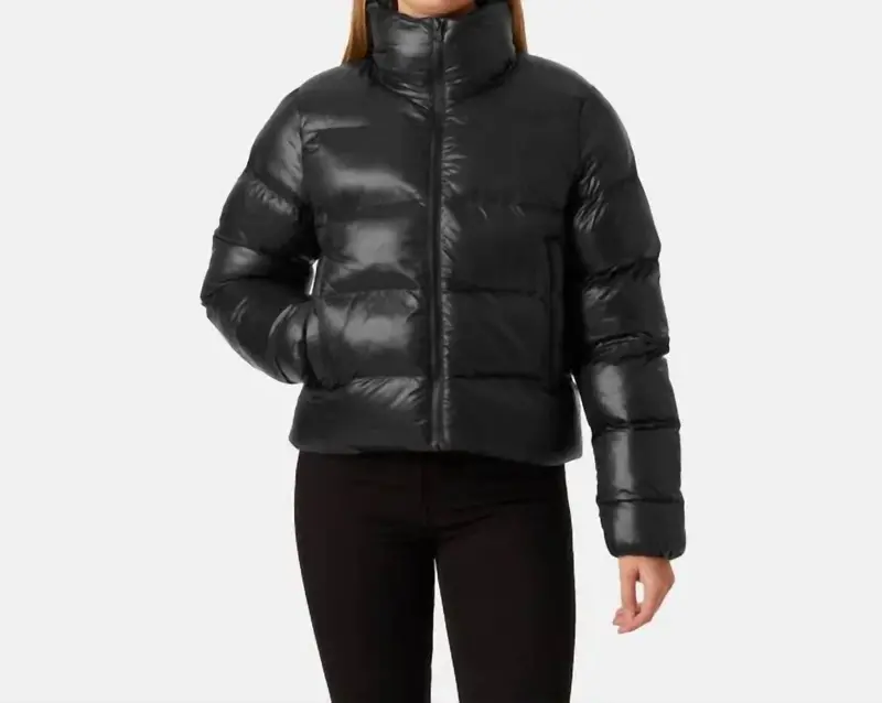Women's Jade Puffer Jacket In Black 1