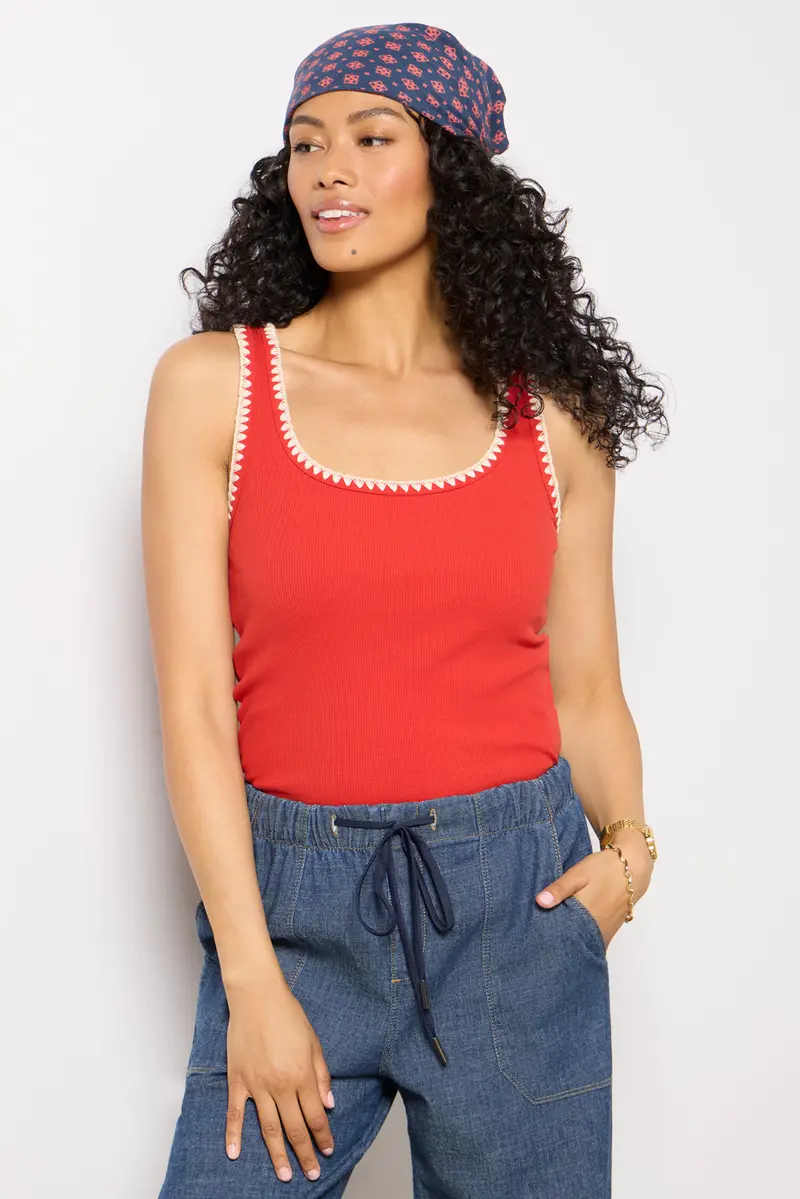 Women's Jay Rib Tank Top 1