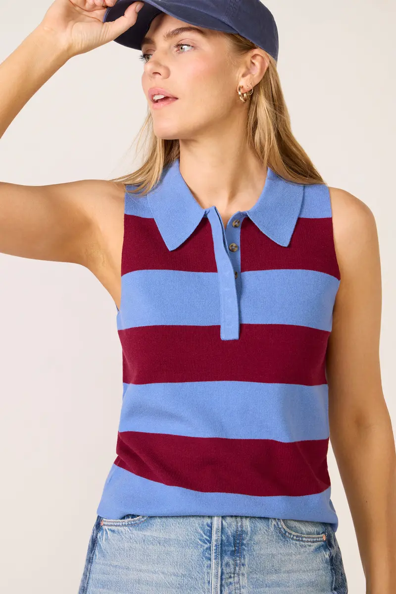 Women's Jayden Rugby Tank Top 1