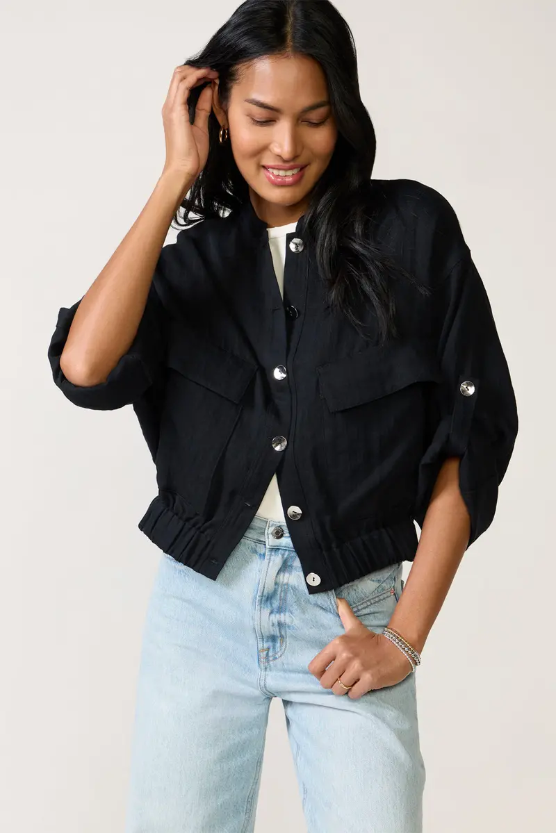 Women's Jessa Utility Bomber Jacket 1