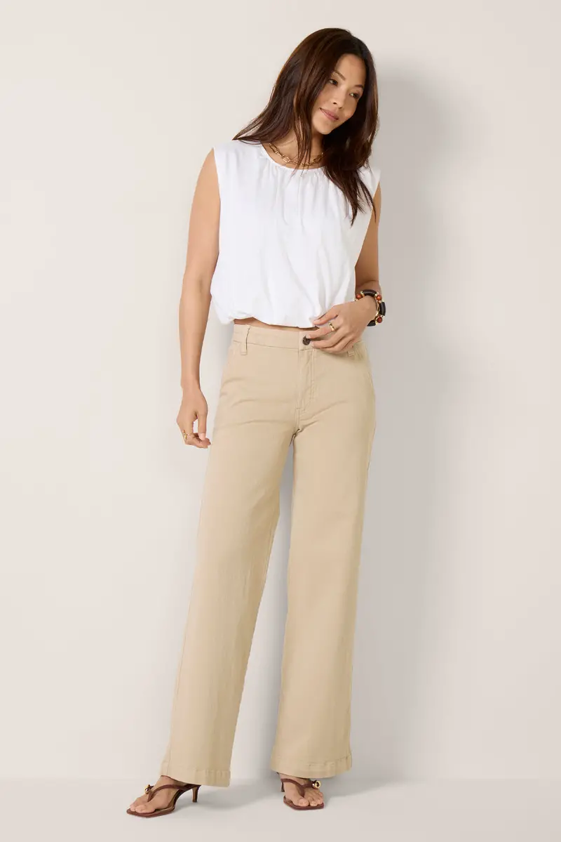 Women's Jodi Trouser Wide Leg Jean 1