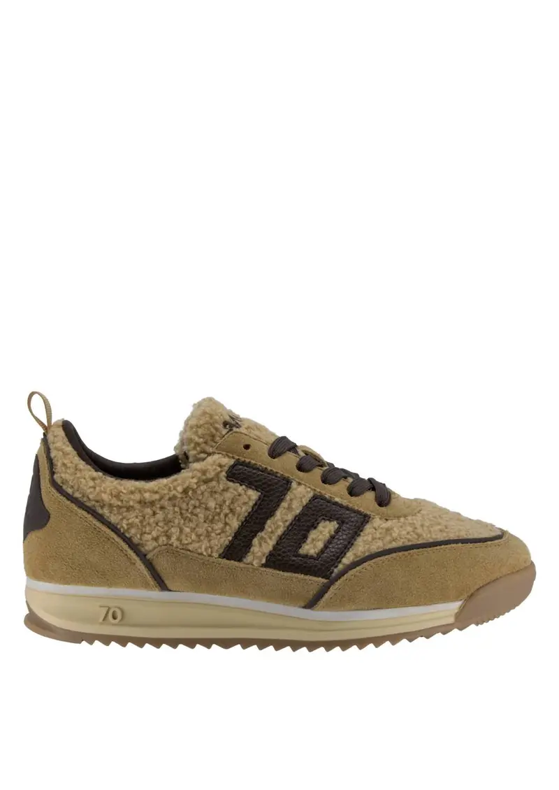 Women's Jogger Ft Sneakers In Beige Coffee 1