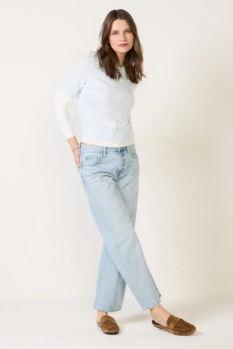 Women's Joie Twofer Sweater T-Shirt 2