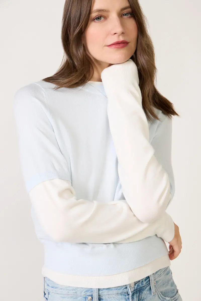 Women's Joie Twofer Sweater T-Shirt 3