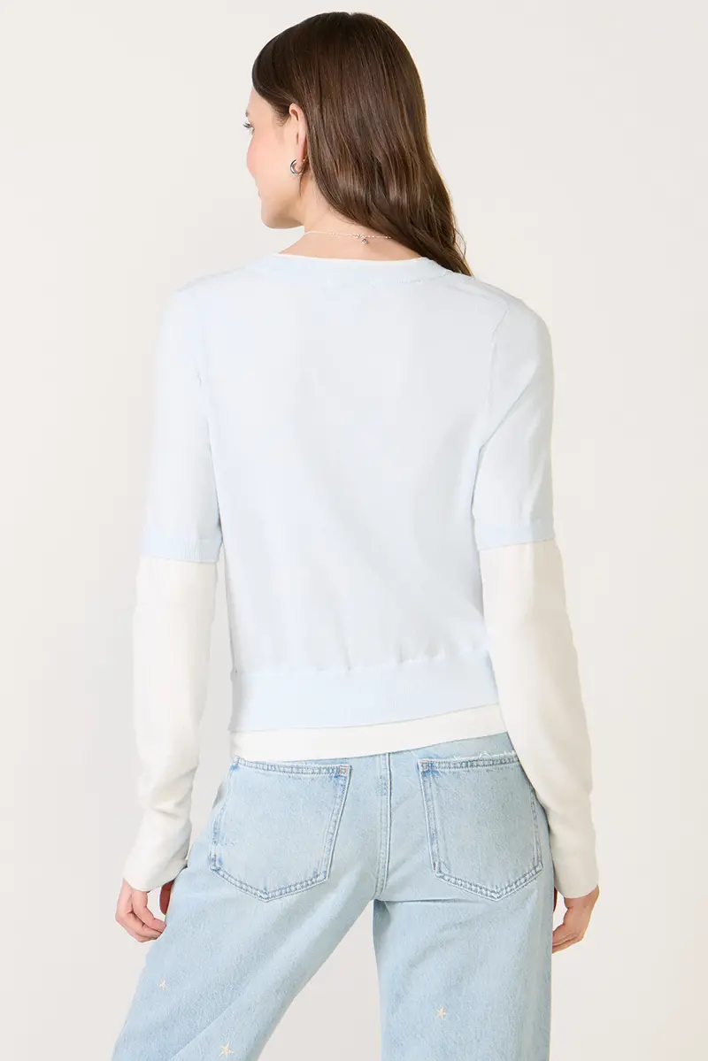 Women's Joie Twofer Sweater T-Shirt 4