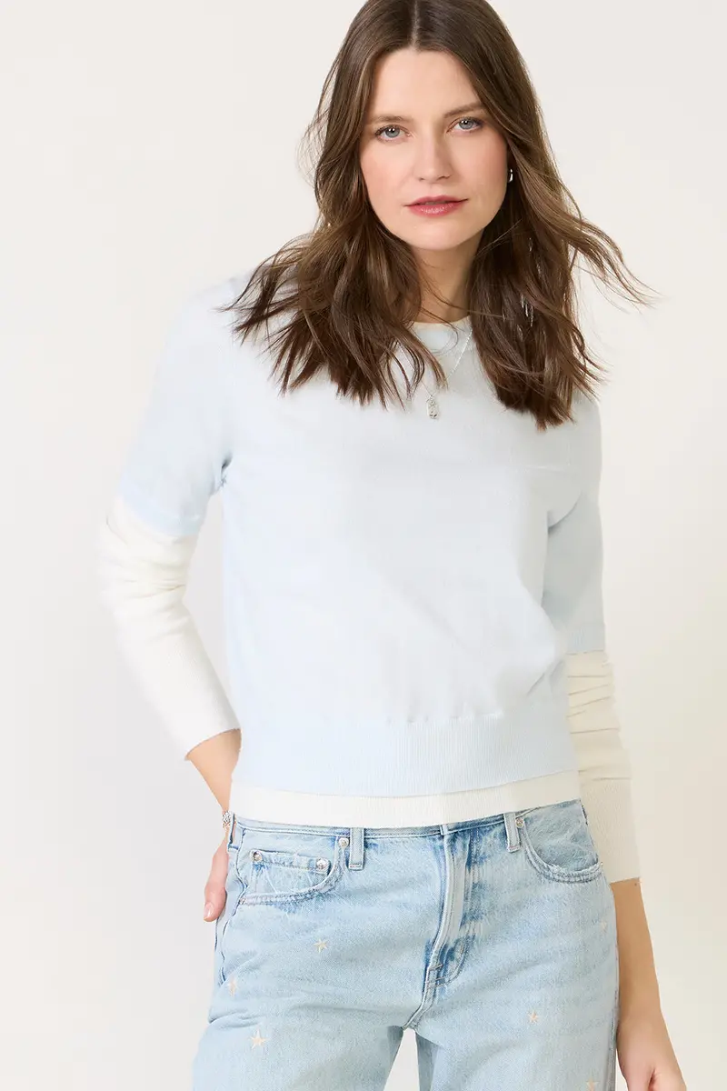 Women's Joie Twofer Sweater T-Shirt 5