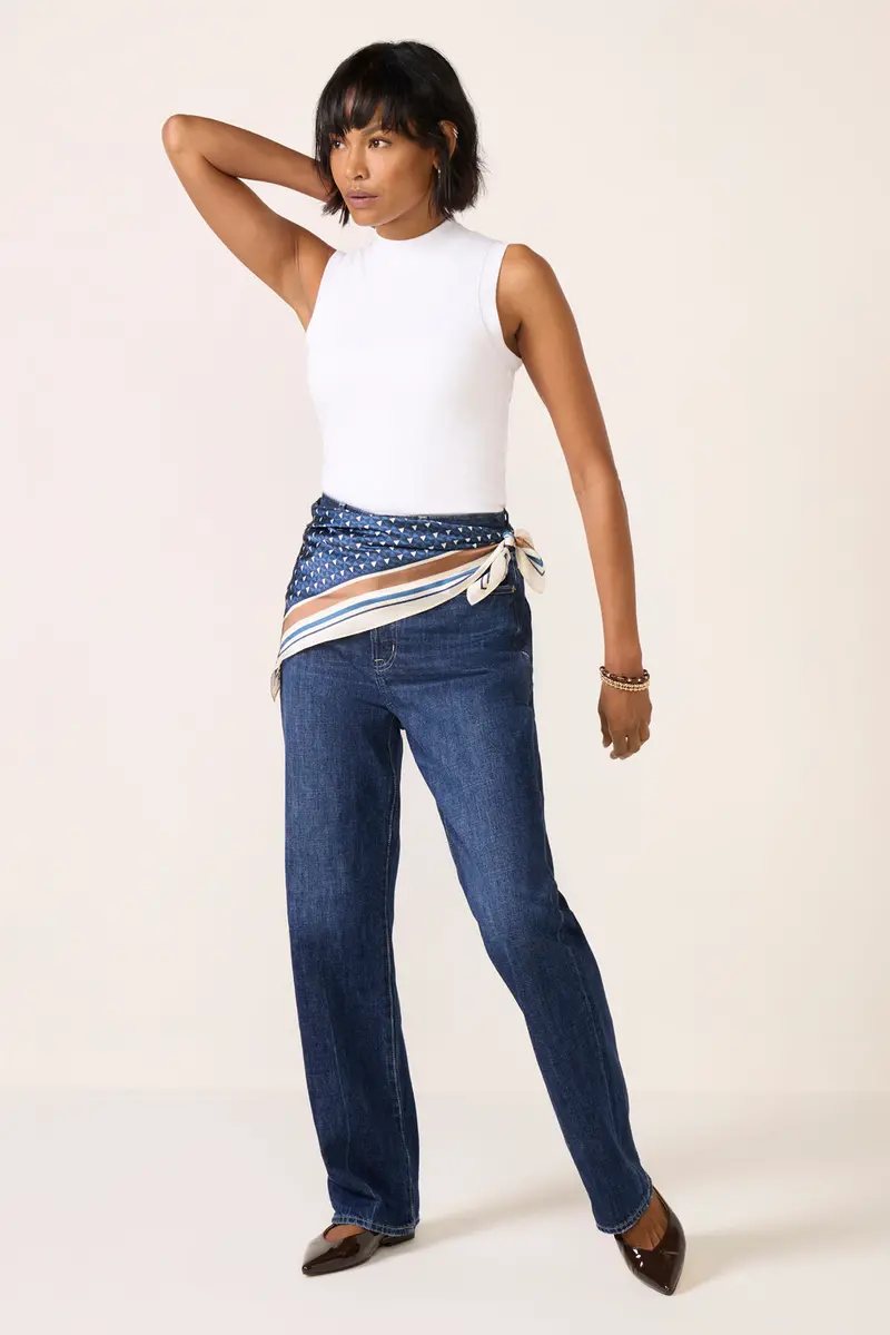 Women's Jones Mock Neck Tank Top 1