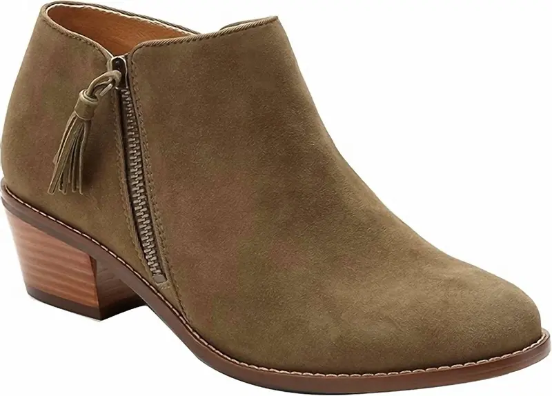 Women's Joy Serena Ankle Boot In Olive 1