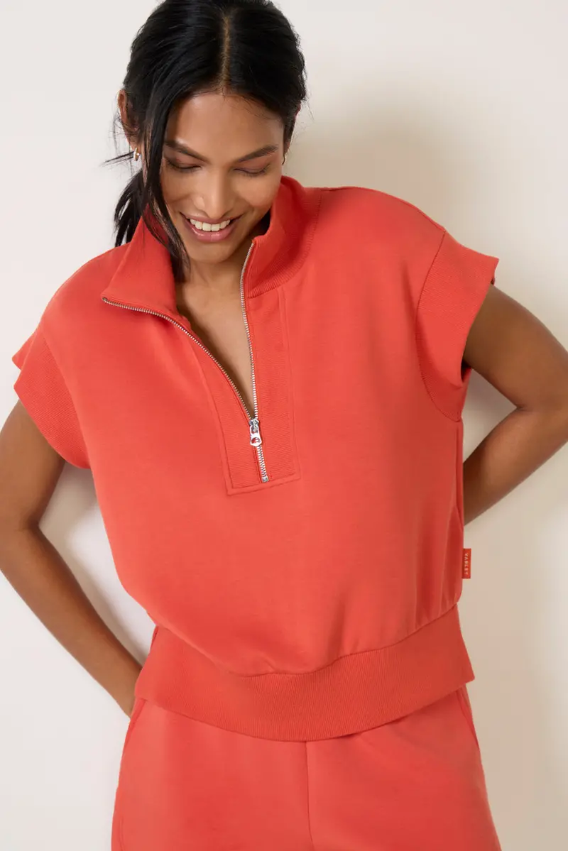 Women's Kelly 2.0 Half Zip Sweat Top 1