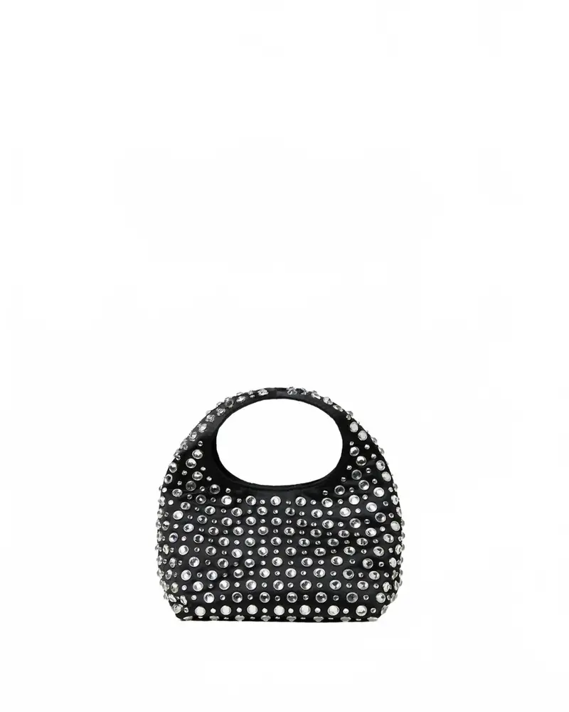 Women's Kenzie Crystal Mini Bag In Black 1