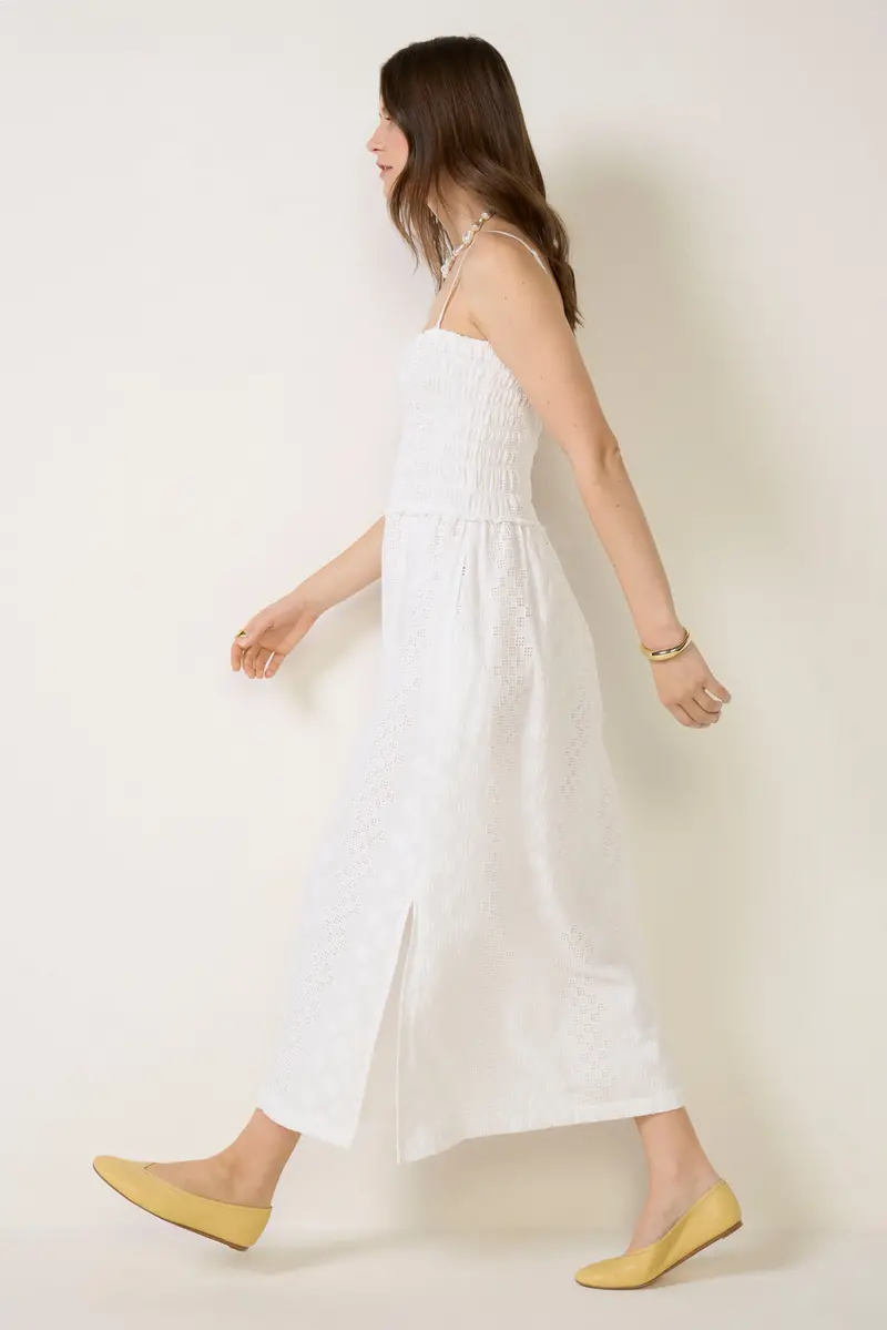 Women's Kyleah Geo Eyelet Dress 1