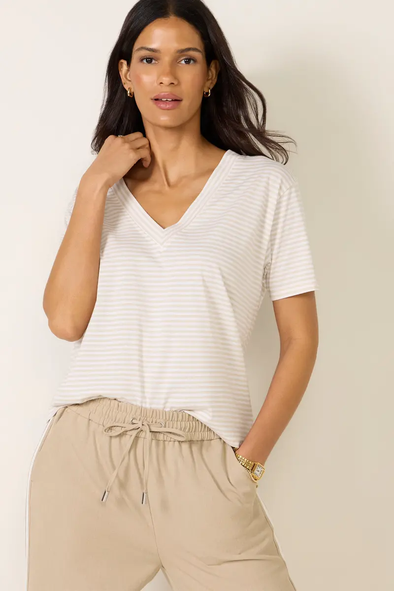Women's Kylie V Neck T-Shirt 1