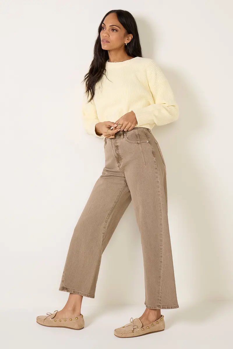 Women's Kyra Wide Leg Jean 1