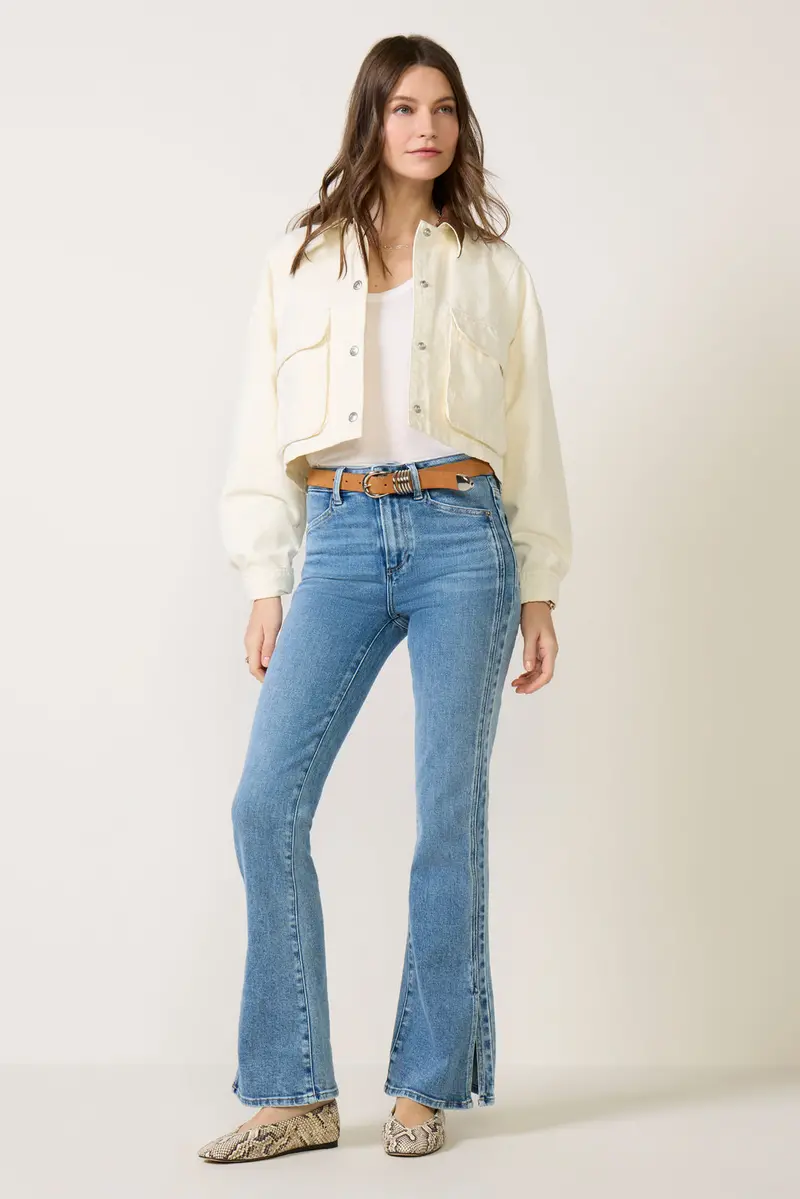 Women's Laurel Canyon 32' W/ Forward Panel Jeans 1